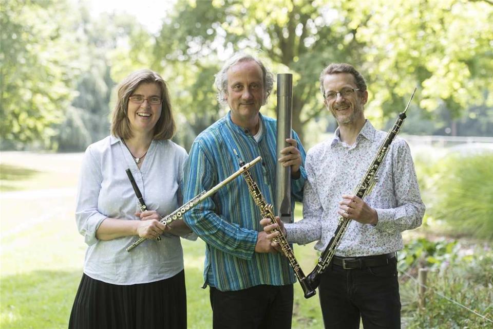 Andrea Will, Hans-André Stamm und Wolfgang Pohl (v. l.) geben in der St.-Martin-Kirche ein Konzert.