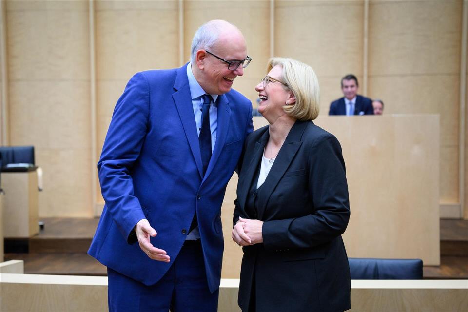 An der Spitze des Bundesrats - Was das Amt für Bremen heißt Andreas Bovenschulte wird die Nachfolge von Anke Rehlinger (beide SPD) antreten. Bernd von Jutrczenka/dpa