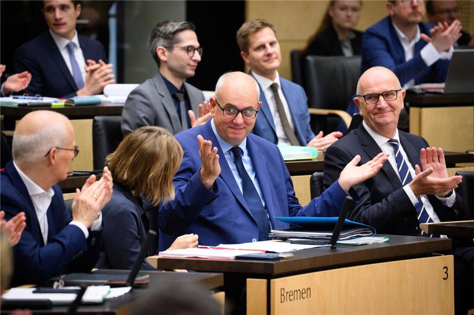 An der Spitze des Bundesrats - Was das Amt für Bremen heißt Andreas Bovenschulte wurde einstimmig gewählt.Bernd von Jutrczenka/dpa