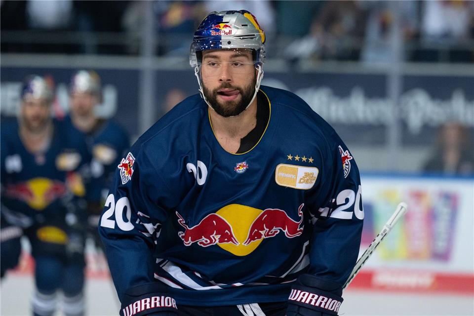 Andreas Eder stürmt ab der neuen Saison für die Eisbären Berlin. Sven Hoppe/dpa