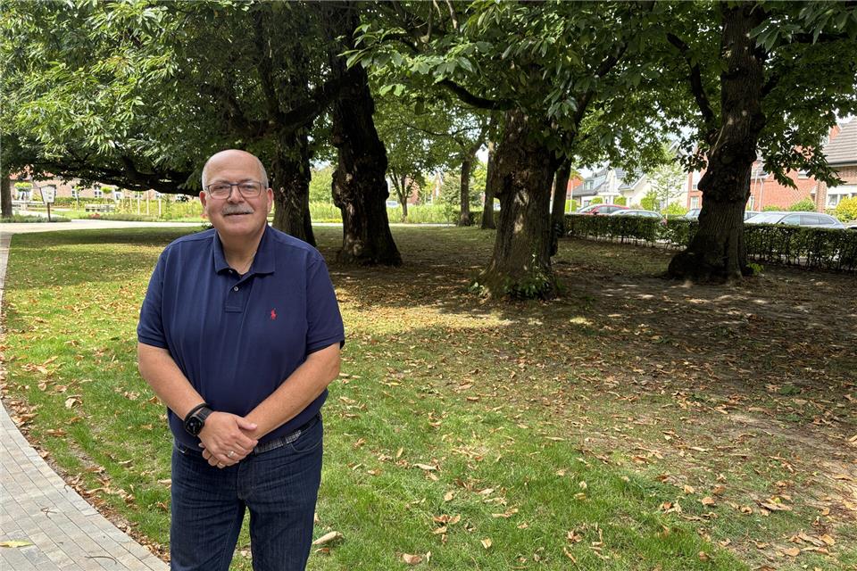 Andreas Erzkamp kandidiert für die SPD für das Bürgermeisteramt bei der Kommunalwahl am 14. September.