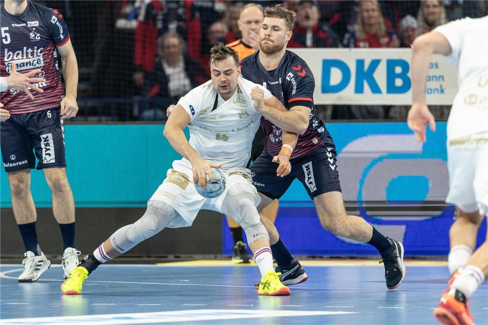 Andreas Magaard und der HSV Hamburg empfingen gegen die Rhein-Neckar LöwenAxel Heimken/dpa
