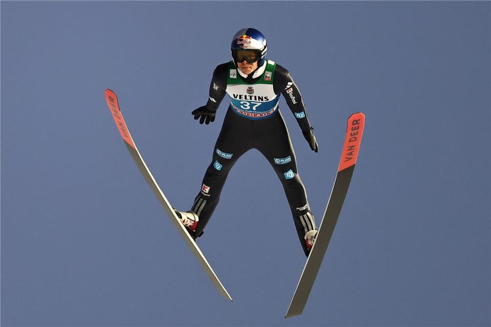 Andreas Wellinger ist in Garmisch dabei.Daniel Karmann/dpa