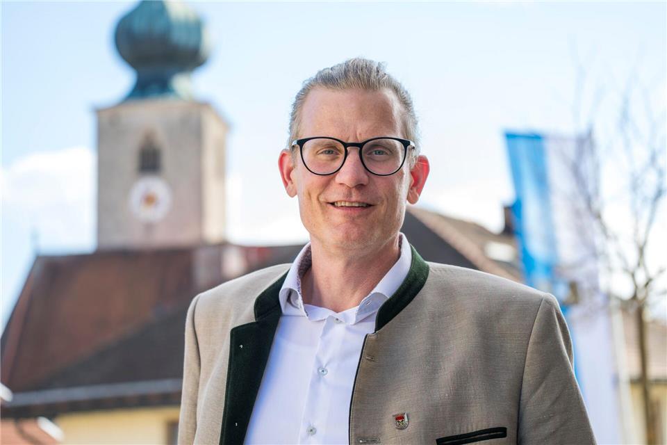 Andreas Zepper wollte nicht mehr Bürgermeister werden - jetzt ist er es doch. Peter Kneffel/dpa