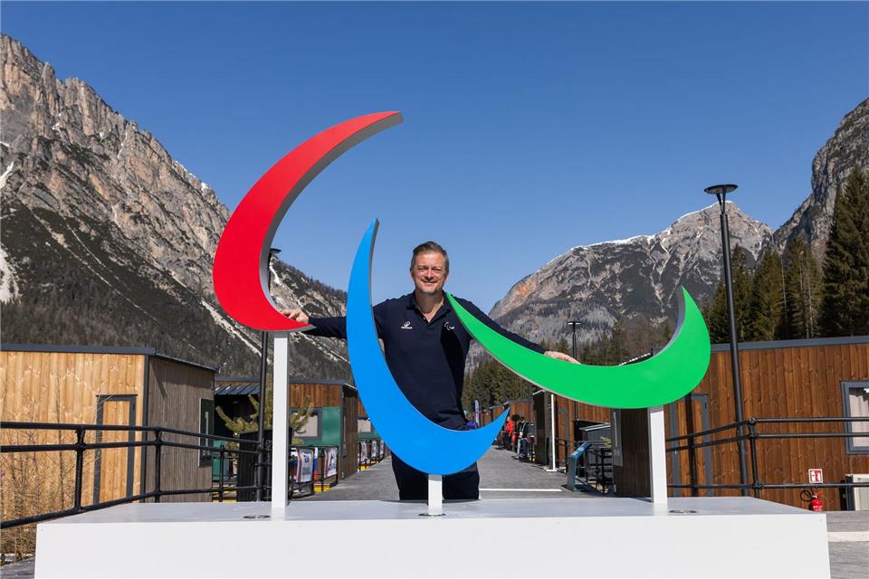 Andrew Parsons, Präsident des Internationalen Paralympischen Komitees. Philipp von Ditfurth/dpa