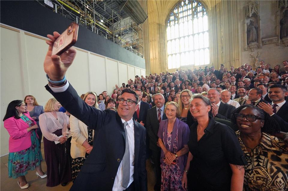 Andy Burnham: der nächste britische Premier?Yui Mok/PA Wire/dpa
