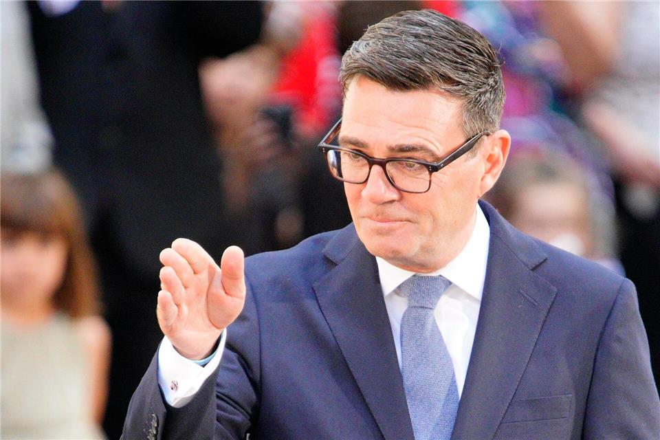 Andy Burnham hat das Kabinett neu aufgestellt.Ben Birchall/PA Wire/dpa