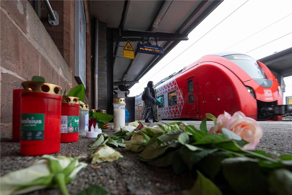 Anfang Februar war ein 36 Jahre alter Zugbegleiter bei einer Ticketkontrolle angegriffen und tödlich verletzt worden. (Archivbild)Boris Roessler/dpa