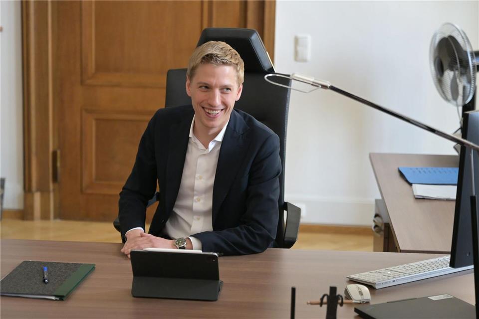 Angekommen im Münchner Chefsessel: Dominik KrauseMalin Wunderlich/dpa