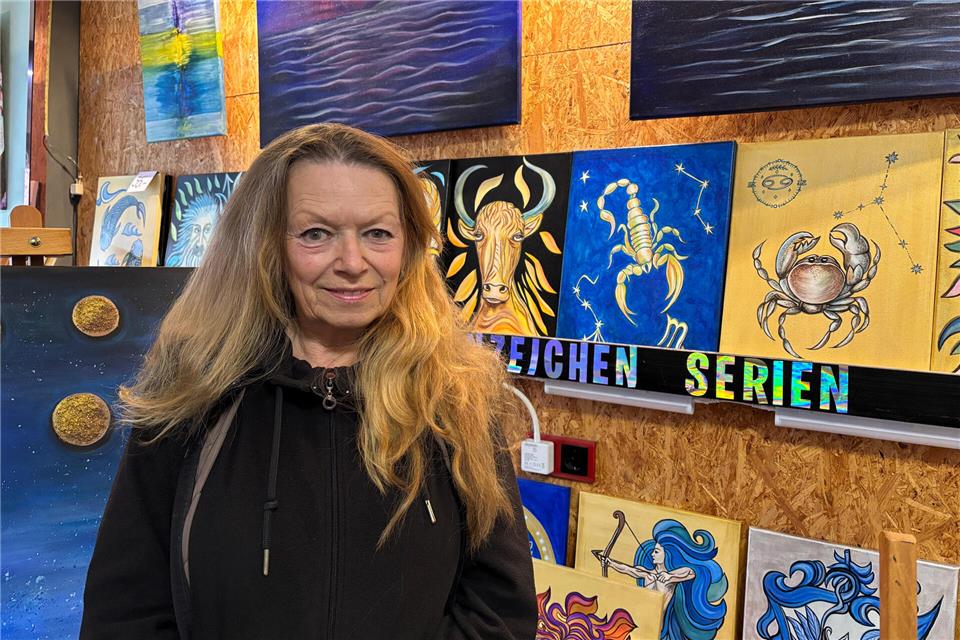 Angelika Reeg schließt zum Jahresende ihr Atelier in der Nähe des Leineweberplatzes.