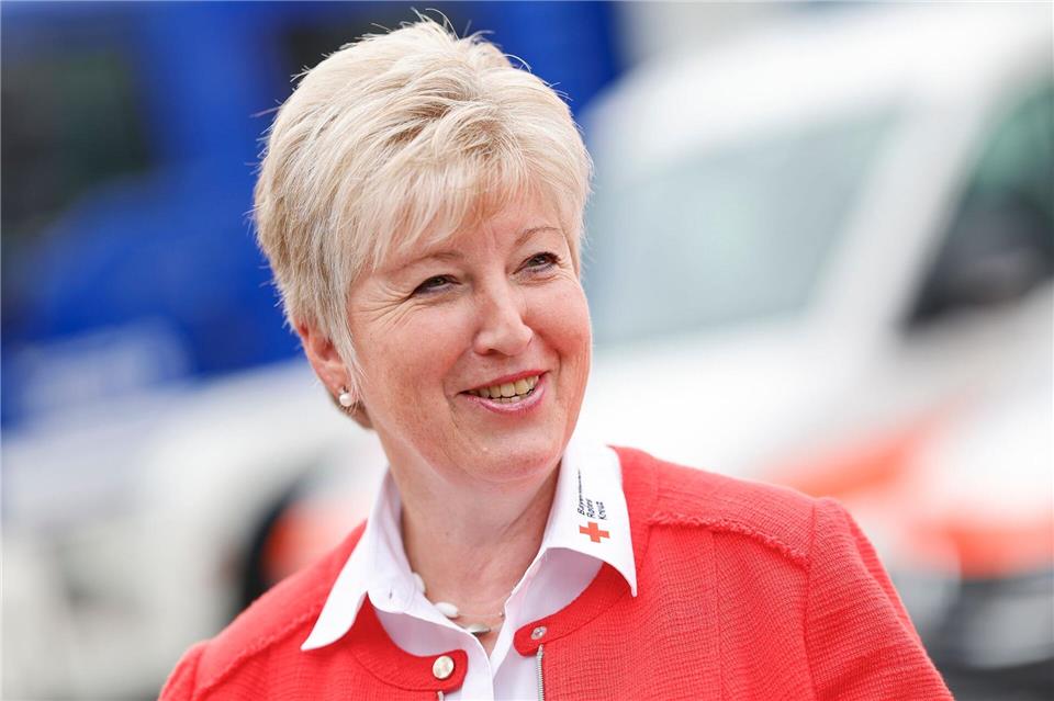 Angelika Schorer, die Präsidentin des Bayerischen Roten Kreuzes, will nicht erneut kandidieren. (Archivbild)Daniel Löb/dpa
