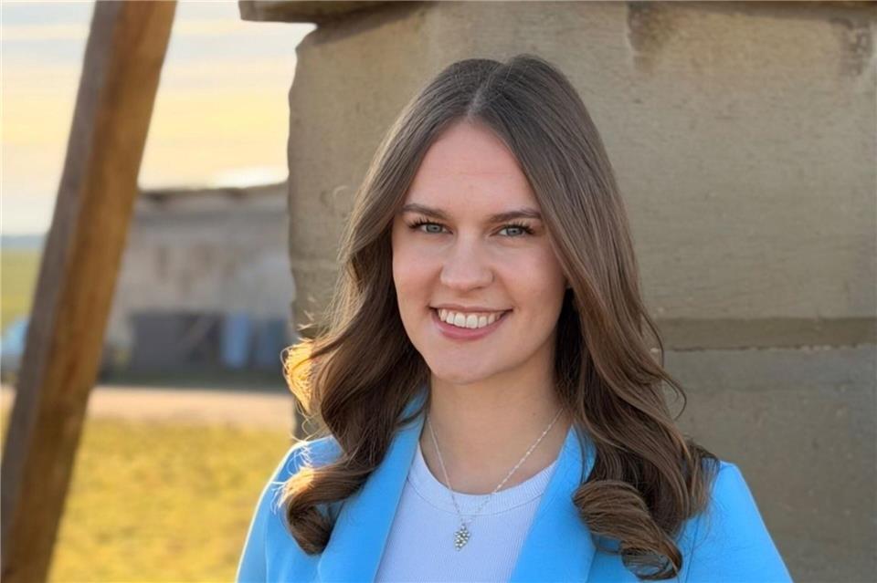 Angelina Seiler zählt zu den drei Bewerberinnen.Andy Braun/Gebietsweinwerbung Frankenland-Frankenwein GmbH/dpa