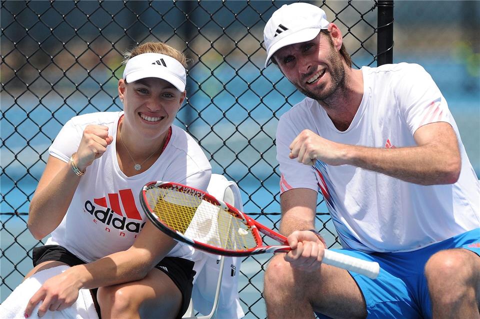 Angelique Kerber feierte zwei ihrer drei Grand-Slam-Titel mit Torben Beltz als Trainer. (Archivbild)Matt Roberts/AAP/dpa