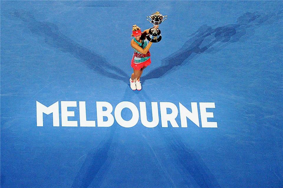 Angelique Kerber gewann vor zehn Jahren die Australian Open. (Archivbild)picture alliance / Joe Castro/AAP/dpa