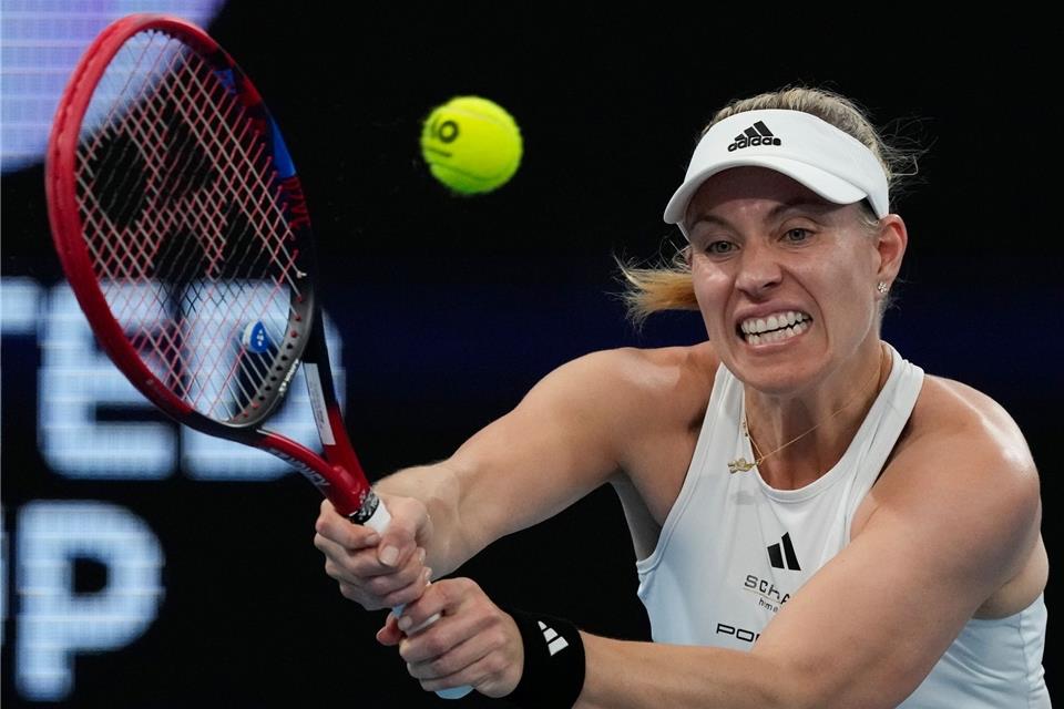 Angelique Kerber war gegen die Griechin Maria Sakkari chancenlos.