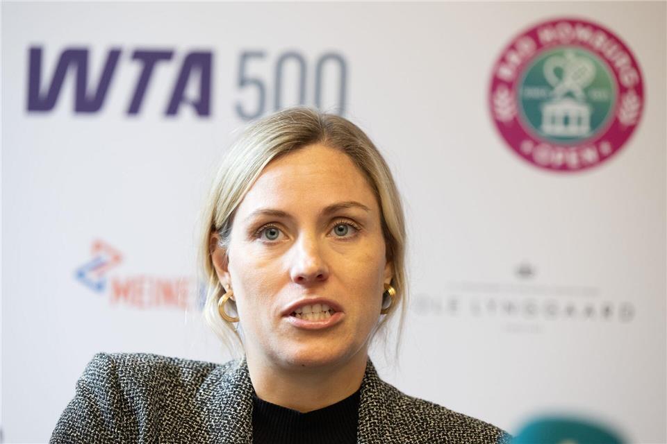 Angelique Kerber wird beim Tennisturnier in Bad Homburg als neue Sportdirektorin künftig mehr Verantwortung übernehmen.Boris Roessler/dpa