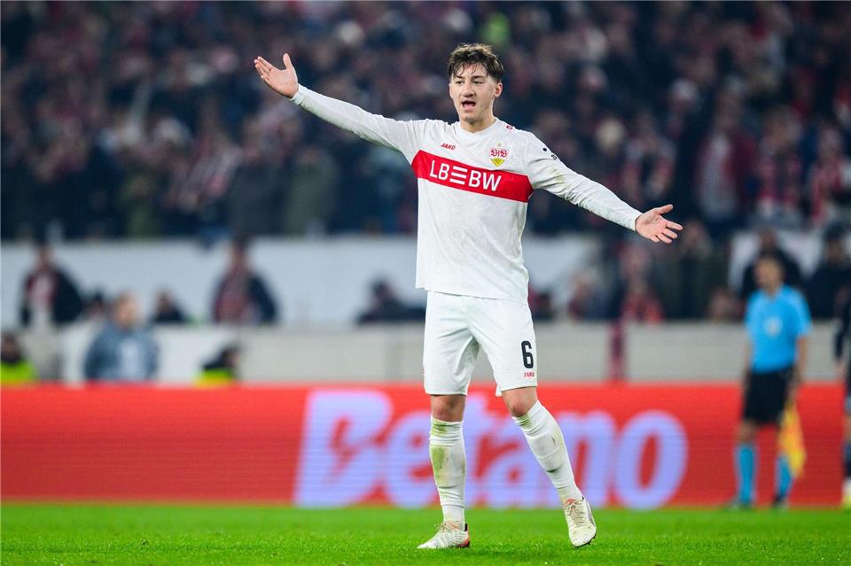 Angelo Stiller fehlt im Aufgebot von Bundestrainer Julian Nagelsmann.Tom Weller/dpa