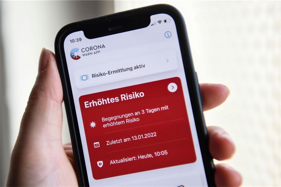Angesichts der entspannteren Corona-Lage soll die App bald in einen „Schlafmodus“ gehen.