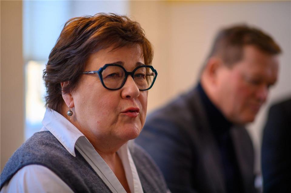 „Angesichts des demografischen Wandels und des zunehmenden Fachkräftemangels müssen wir uns die Möglichkeiten der Digitalisierung zunutze machen“, sagt Gesundheitsministerin Petra Grimm-Benne.Klaus-Dietmar Gabbert/dpa