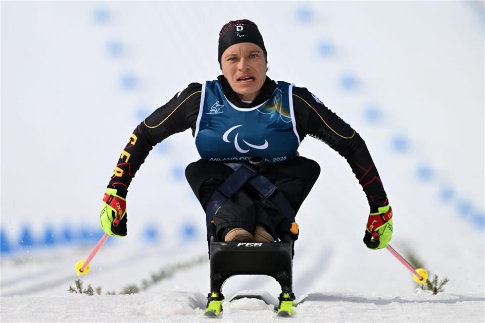 Anja Wicker fehlten 1,5 Sekunden auf Bronze. Martin Schutt/dpa