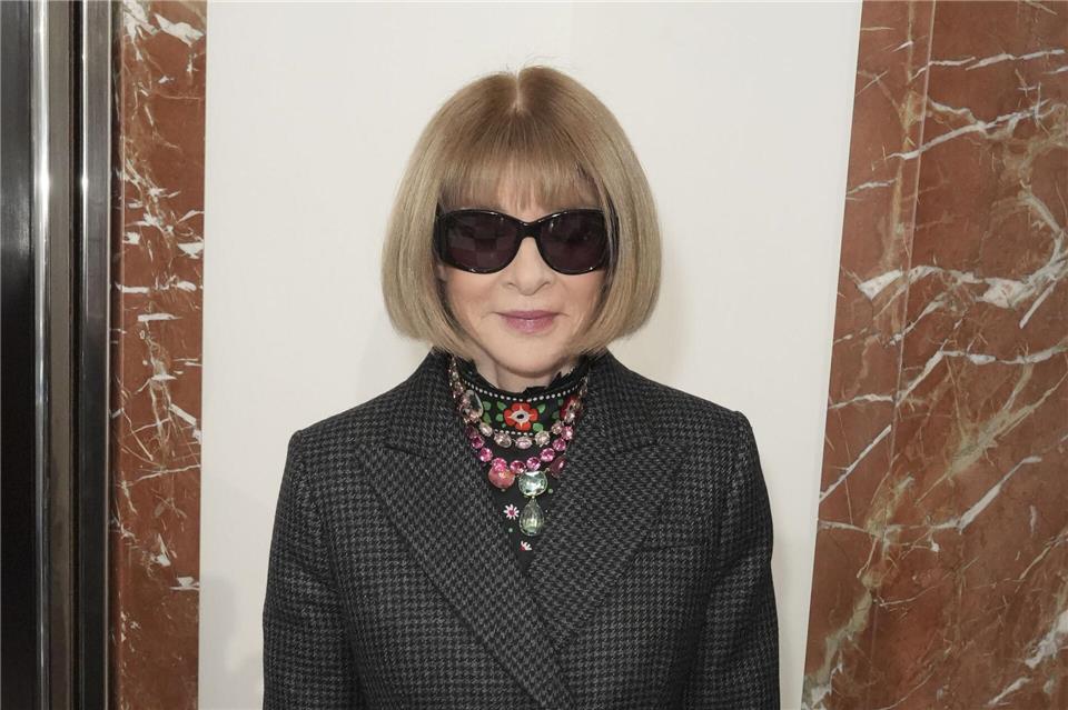 Anna Wintour war seit 1988 Chefin der Vogue, 2025 verkündete sie ihren Rücktritt. (Archivbild)Jeff Moore/PA Wire/dpa