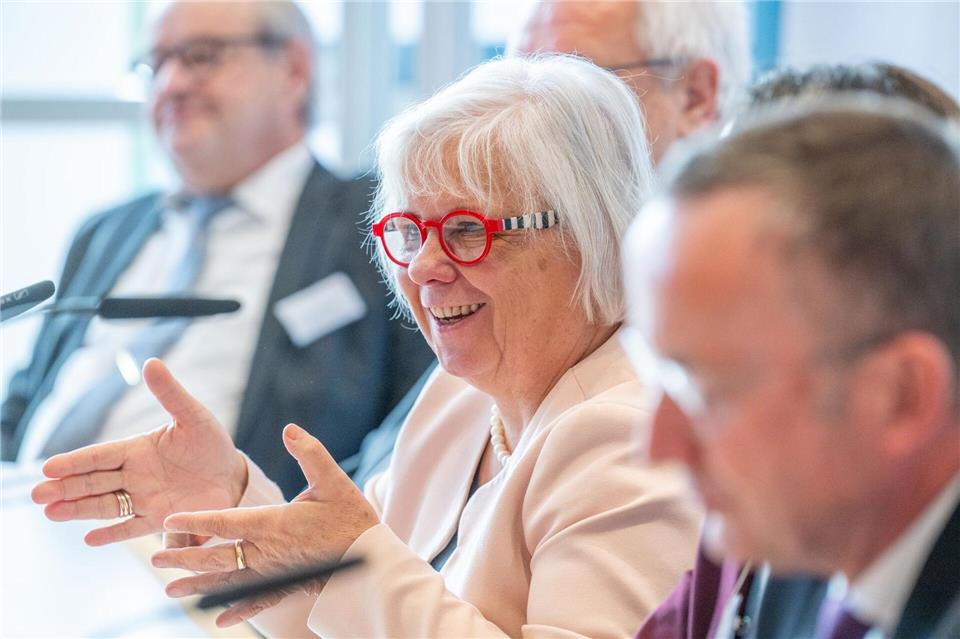 Annekathrin Preidel war zuletzt Synodalpräsidentin in Bayern. (Archivbild)Armin Weigel/dpa