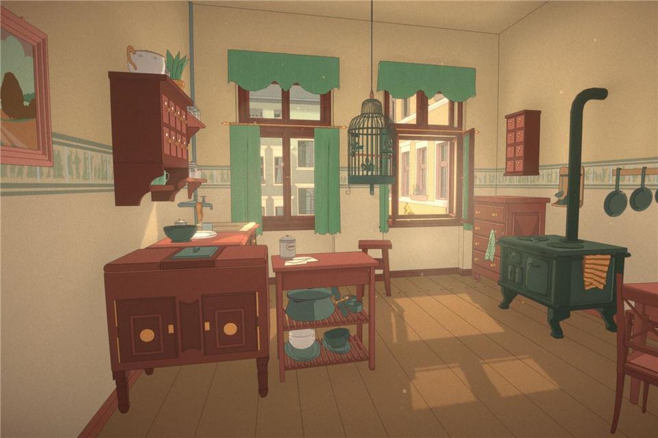 Anno dazumal mussten Ofen und Herd natürlich noch mit Holz oder Kohlen eingeheizt werden.-/btf Gmbh bildundtonfabrik/dpa-tmn