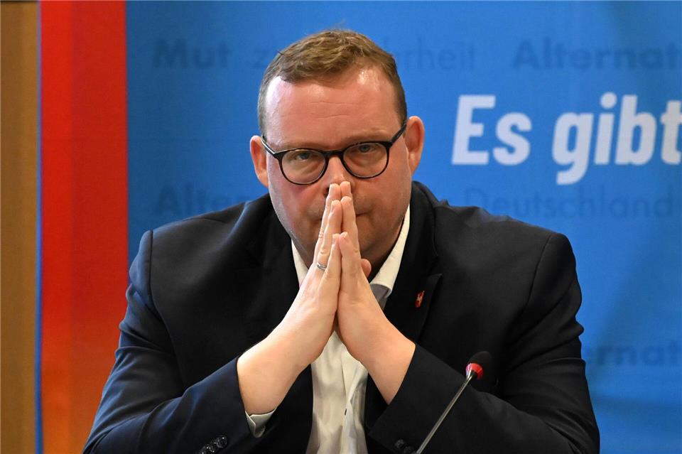 Ansgar Schledde, Vorsitzender der AfD Niedersachsen, will gegen die neue Einstufung vorgehen. (Archivbild)  Shireen Broszies/dpa