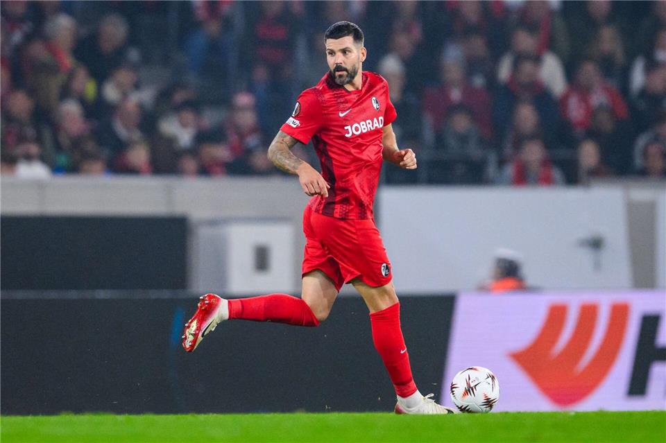 Anthony Jung bleibt beim SC Freiburg. (Archivbild)Tom Weller/dpa