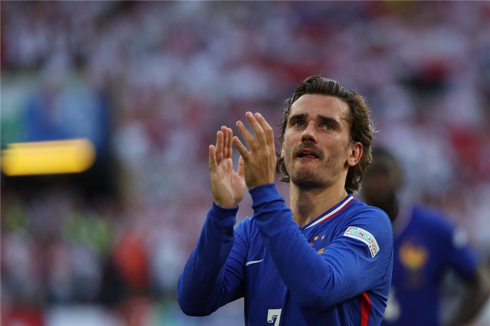 Antoine Griezmann beendet seine Karriere in der Équipe Tricolore.Friso Gentsch/dpa