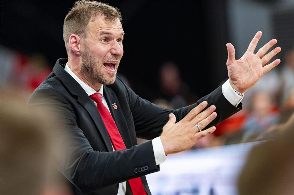 Anton Gavel soll künftig die Basketballer des FC Bayern trainieren. (Archivbild)Daniel Löb/dpa