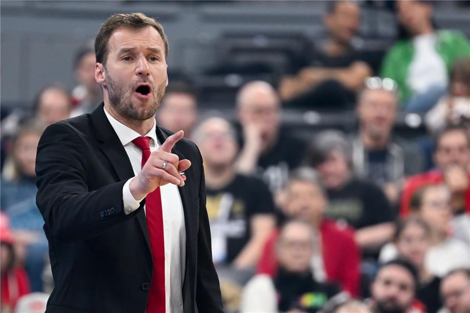 Anton Gavel übernimmt die Münchner Basketballer. (Archivbild)Sven Hoppe/dpa