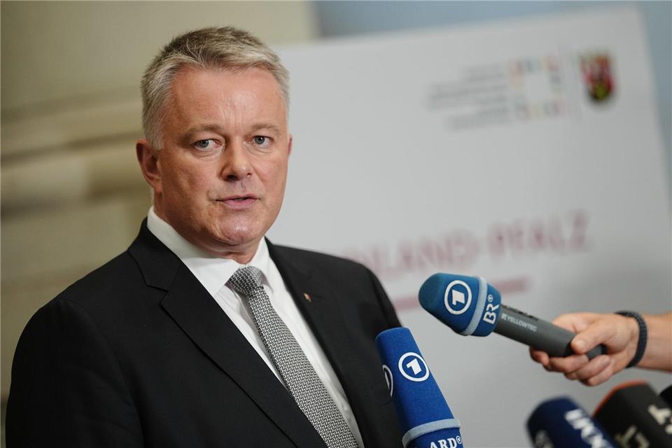 Appelliert, Reformen nicht zu zerreden: Der rheinland-pfälzische Regierungschef Gordon Schnieder.Kay Nietfeld/dpa
