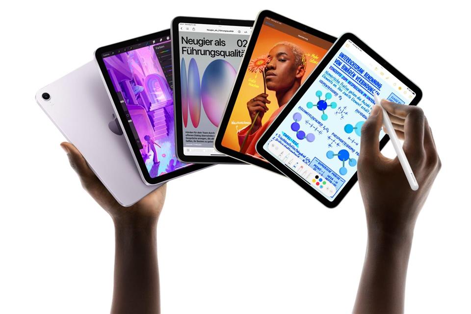 Apple bringt frischen Wind ins iPad mini: Der A17-Pro-Chip sorgt für mehr Leistung, und der Speicher ist mindestens 128 GB groß.Apple/dpa-tmn