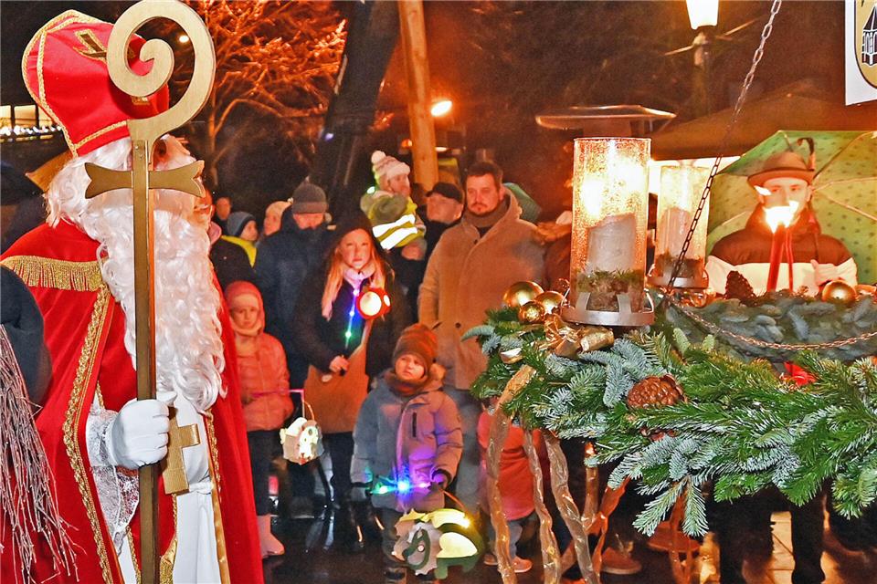 Archivbild vom Lichterfest in Bahnhof Reken