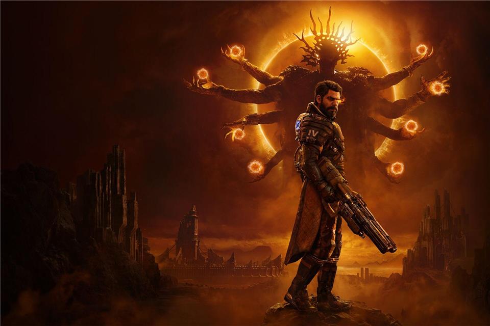 Arjun im Angesicht der Finsternis: Auf Carcosa hofft er, seine verschollene Partnerin Nitya zu finden.Sony Interactive Entertainment/dpa-tmn