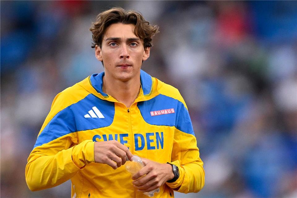 Armand Duplantis hatte sich vor seinem Gold-Wettkampf den Magen verdorben.Sven Hoppe/dpa