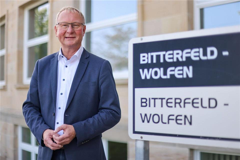 Armin Schenk ist Oberbürgermeister von Bitterfeld-Wolfen. (Archivbild)Jan Woitas/dpa