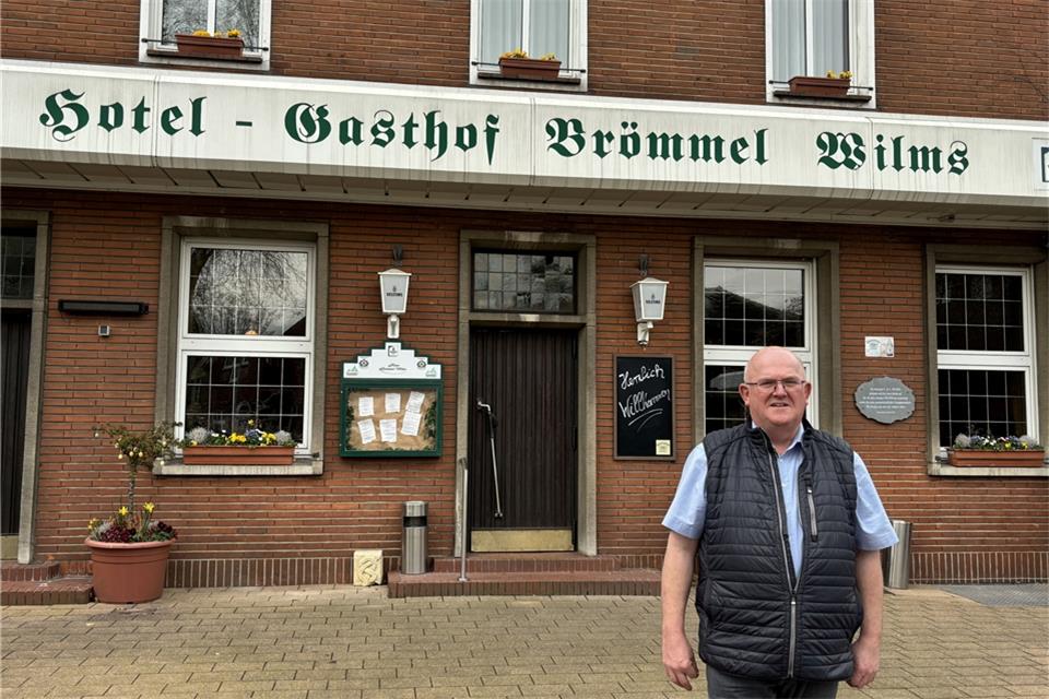 Arno Brömmel führt die Gaststätte seit 1996. Anfang des kommenden Jahres möchte der Wirt aufhören.