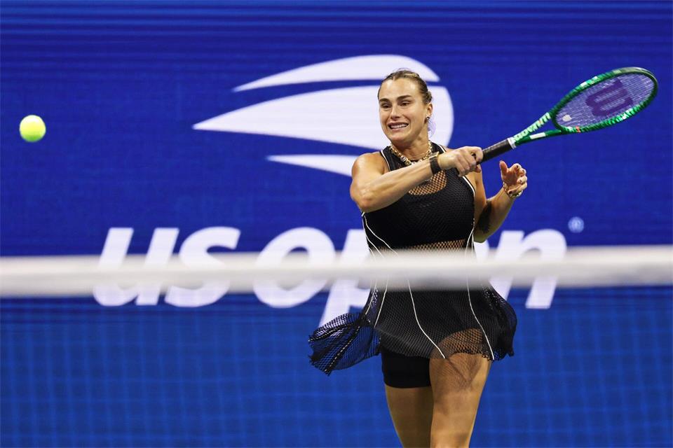 Aryna Sabalenka will bei den US Open den dritten Titel in Serie holen. Adam Hunger/AP/dpa