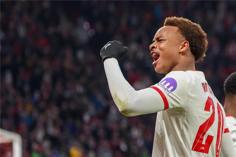 Assan Ouédraogo (RB Leipzig) steht vor seiner Rückkehr in den Bundesliga-Kader der Leipziger. (Archivbild)Jan Woitas/dpa