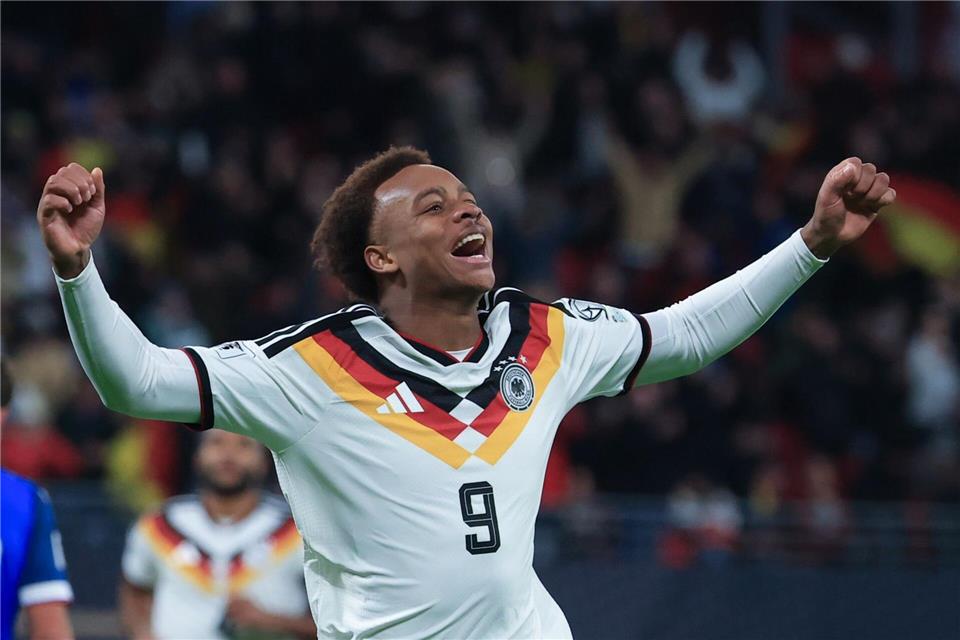 Assan Ouédraogo ist der jüngste deutsche Länderspiel-Torschütze seit 1954. Jan Woitas/dpa