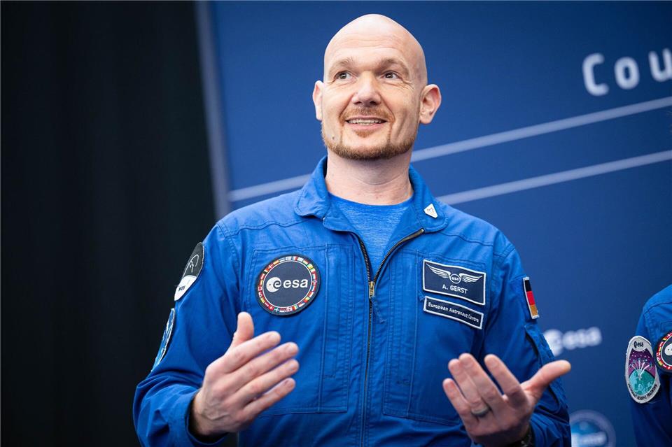 Astronaut Gerst hat Interesse, ins All zu fliegen. Sina Schuldt/dpa