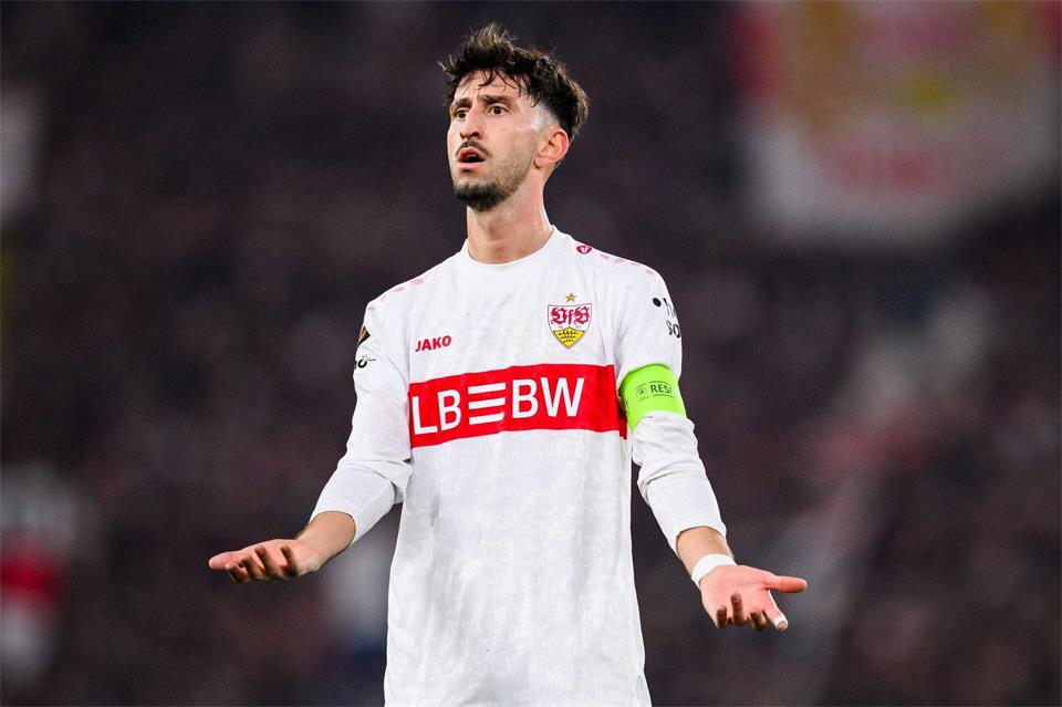 Atakan Karazor verliert seine Rolle als VfB-Kapitän. (Archivbild)Tom Weller/dpa