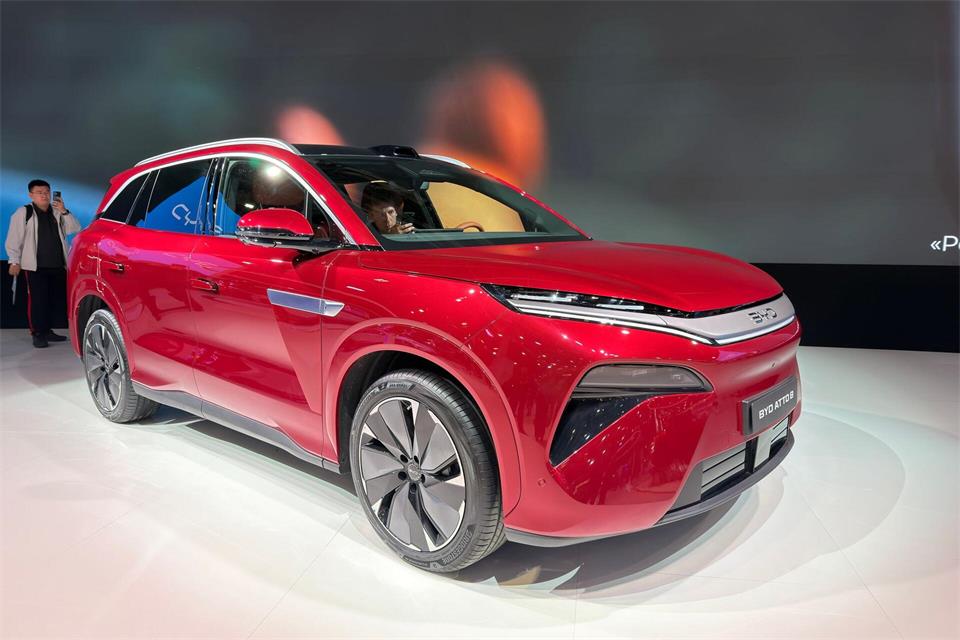 Atto 8 kommt im Frühjahr: BYD will das neue SUV als Spitzenmodell der eigenen Palette positionieren.Thomas Geiger/dpa-tmn