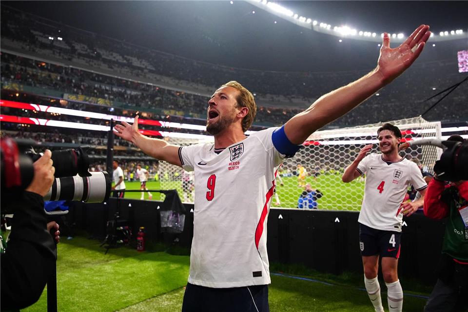 Auch Bayern-Torjäger Kane ist bei der WM in Torlaune.Bradley Collyer/PA Wire/dpa