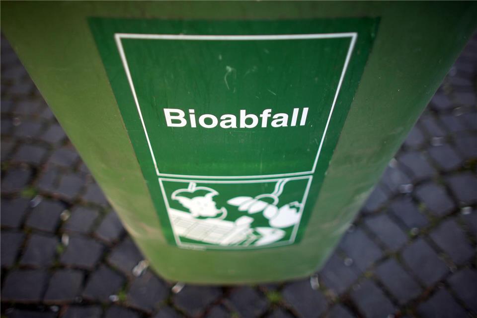 Auch Bio-Plastik sollte nicht in der Biotonne landen.picture alliance/dpa