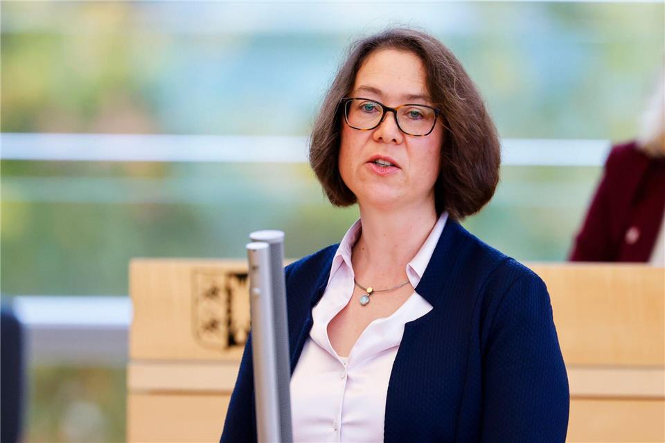 Auch CDU-Abgeordnete Marion Schiefer warb für das Gesetz. (Archiv) Frank Molter/dpa