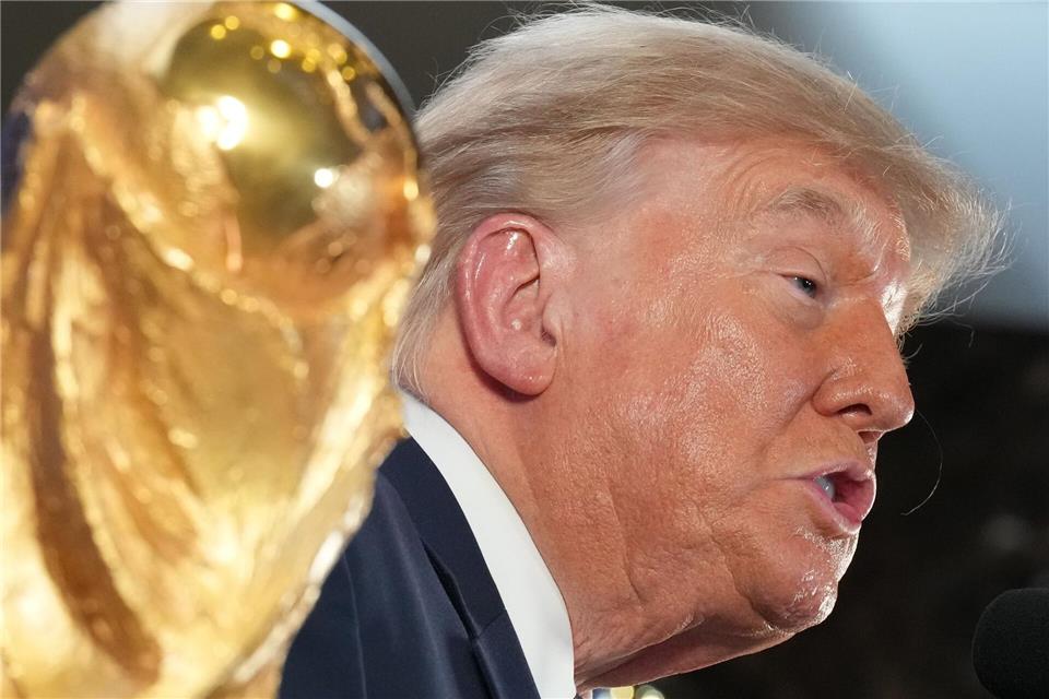 Auch Donald Trump hielt die englische Taktik im WM-Halbfinale für fragwürdig.Jacquelyn Martin/AP/dpa