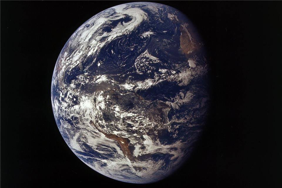 Auch Indien will Astronauten von oben auf den Planeten schauen lassen. (Archivbild)NASA/dpa